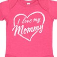 thumbnail image 4 of Inktastic I Love My Mommy in White Chalk Heart Boys or Girls Baby Bodysuit, 4 of 5
