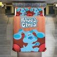 thumbnail image 7 of Blue'S Clues 3 Pieces Duvet Cover Set, Soft Bedding Comforter Cover Set with Zipper Closure, 1 Duvet Cover And 2 Pillowcases for Bedroom All Season, 7 of 7