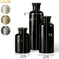 thumbnail image 2 of - Ceramic Country vase, Suitable for Home Decoration, 3 Piece Set of Glazed Decorative vase, Suitable for Table, Kitchen, Living Room, Three-Color Combination, 2 of 7