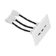 thumbnail image 5 of 3 el panel de pared video de Closefitting durable resistente del desgaste de Multiport del ABS de la placa de pared de los puertos 4K, 5 of 8