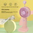 thumbnail image 3 of USB Rechargeable Small Fan, Simple High Wind Power 400mAh Battery Portable Handheld Fan  For Outdoor For Party, 3 of 8