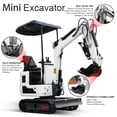 thumbnail image 5 of DigMaster 1.2-Ton Mini Excavator Equipped with Pilot System 13.5HP B&S Petrol Engine Suitable for Homes Farms Municipal Parks Etc EPA Certification, 5 of 13