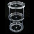 thumbnail image 6 of Makeup Display Case, Detachable Large Capacity Lipstick Turntable Tray Display Stand Rack for Office Bathroom Countertop Closet Kitchen White, 6 of 9