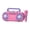 Pink, variant on YIFAEUX Kids Singing Machine Toy with Microphone LED Light Toddlers Boys Girls Multi-functional Mini Karaoke Machine Music Player Toy