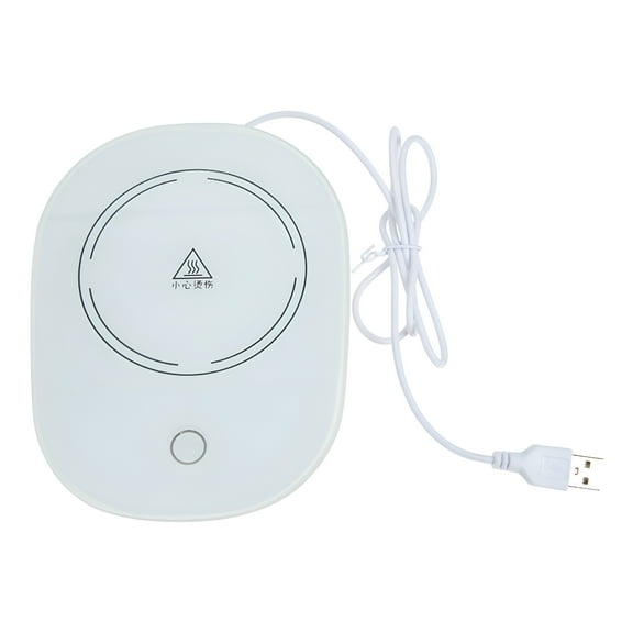 HIBIBUD Cup Coaster Warmer Coffee Warmers Mug Heating Thermostat Electric Beverage Candle Heater Usb Charging Wax Plate