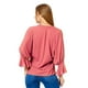 thumbnail image 3 of Blusa Moda Casual Formal Olanes En Manga Larga Mujer Mauve rosa M Incógnita 550320, 3 of 5