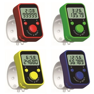 Rechargeable Finger Counter Digital Tally Counter Finger Digital Clicker  Counter 