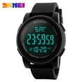 thumbnail image 4 of Simple Digital Men’s Military Watches Waterproof Electronic LED Double Time Black Wristwatch Sport, 4 of 6