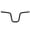 Red, variant on Rupoun Mountain Bike Handlebar 25.4mm Diameter 580mm Extra Long Aluminum Alloy Folding Road Bicycle Riser Bar 120mm 4.7 inches Height Black Retro M Shape Modification Cycling Accessory