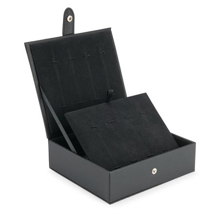 WoodRiver Black Faux Leather 8 Pen Display Case