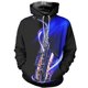 thumbnail image 3 of Sudadera con capucha con estampado 3D de saxofón para hombre, instrumentos musicales, moda, manga larga, sudaderas casuales con gráficos de saxofón, 3 of 5