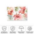 thumbnail image 3 of Lisa Audit 'Tropical Blush I' Outdoor Canvas, 3 of 3