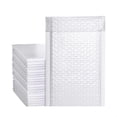 thumbnail image 1 of 50 Pieces Padded Envelopes, Poly Bubble Mailers for Gift Packaging, White 15*20Cm, 1 of 4