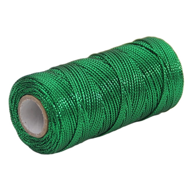 BUYISI 100M Rope Luxury Thread Wrapping Rope For Jewelry Making Lanyard Cord Diy Green Purple