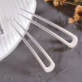 thumbnail image 2 of 4 Pieces U-Shaped Hairpin French Style Hair Stick Metal Hair Pin, 2 of 6