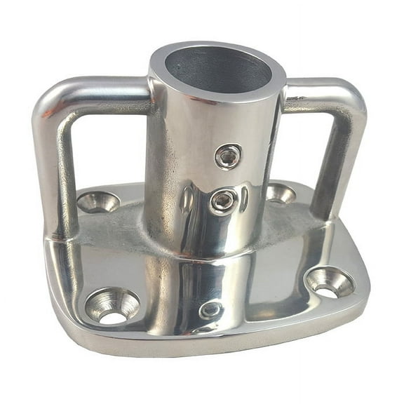 White Water 6020S Double Lifeline Stanchion Base