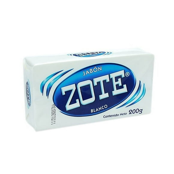 Zote White Laundry Soap Washing Clothes 200g 7oz Bars Detergent Jabon Blanco