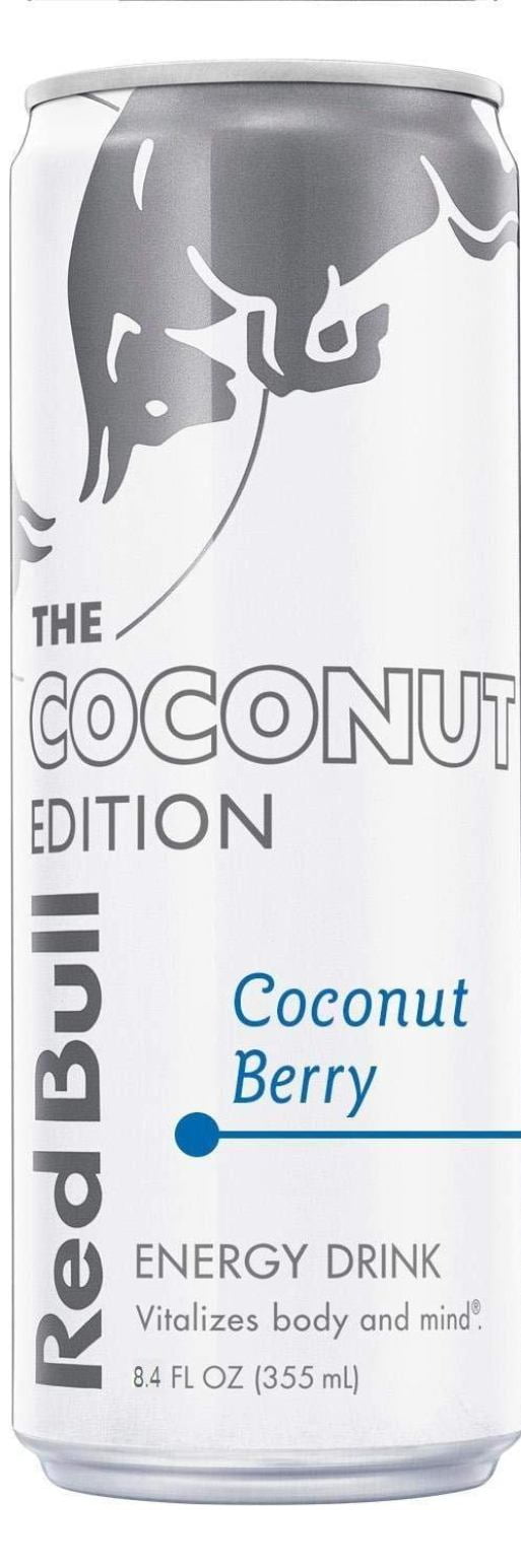 Red Bull Editions Variety Pack,8.4fl.oz. Pack of 24 : Red, Yellow, Amber, Blue, Green, Original , Coconut, Pink Editions.