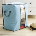 thumbnail image 3 of Fairnull Sac de Rangement de Couette Anti-Salissure avec Fermeture Éclair Non Tissé Sac de Rangement de Couverture Résistant à la Déchirure pour Pulls, 3 of 8