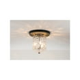 thumbnail image 2 of Lucas McKearn Navarre 14" 3-light Metal Flush Mount in Matte Black/Gray, 2 of 4