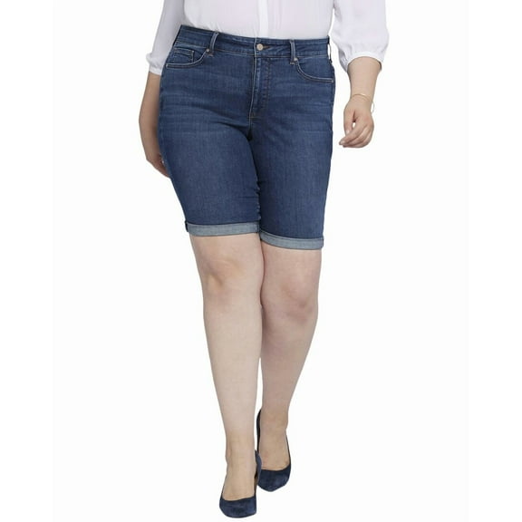 NYDJ womens  Plus Briella Gold Coast Short, 24W