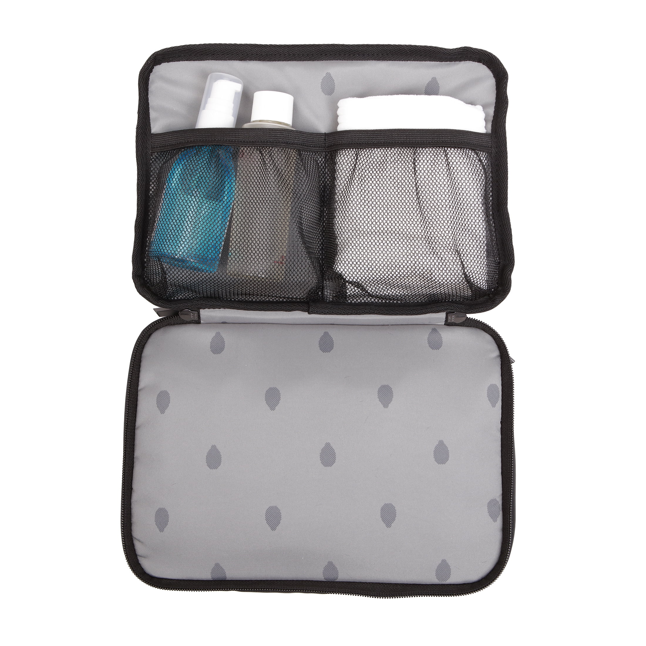btL Recycled Nylon Toiletry Kit with Interior Pockets for Travel