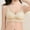 Beige, variant on DondPO Bras for Women Bras for Women Padded No Underwire Scalloped Bras Soft Wireless Comfort Bralettes Full Coverage Everyday Bra Wireless Bra Seamless Bras Beige L