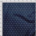 thumbnail image 4 of oneOone Cotton Cambric Navy Blue Fabric Animal Diy Clothing Quilting Fabric Print Fabric By Yard 42 Inch Wide, 4 of 5