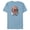 Ocean Blue, variant on The Clone Wars 332nd Ahsoka Trooper Distressed - Short Sleeve Blended T-Shirt for Adults - Customized-Yellow