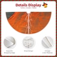 thumbnail image 3 of Sikiie Orange Net Fishing Boat Christmas Tree Skirt, Christmas Tree Decorations, Christmas Decor, Tree Mat Decoration(30-48IN)-30", 3 of 6