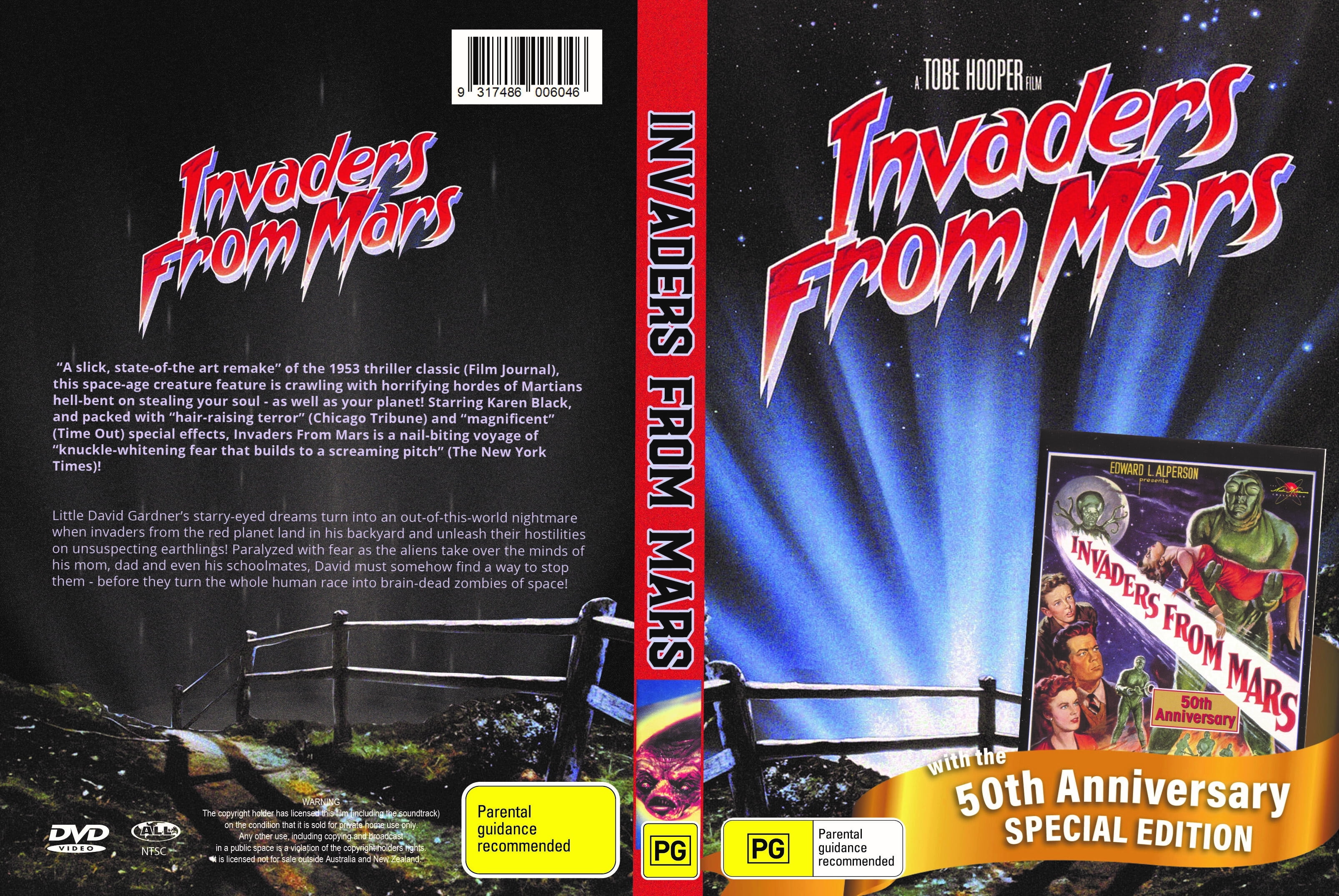 MGM Invaders From Mars: 2 Movie Collection, Sci-Fi & Fantasy