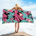 thumbnail image 1 of Xihbxyly Toalla de Playa de Microfibra, Superligera y Resistente a La Arena, de Secado Rápido, Multiusos para Viajes, Piscina, Spa y Yoga. Tamaño Compacto de 76 X 152 Cm., 1 of 7