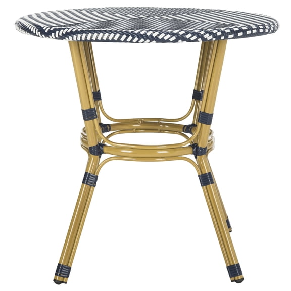 Safavieh Sidford Rattan Bistro Table PE Rattan, Aluminum