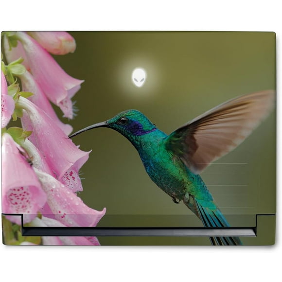 MightySkins Skin Compatible with Alienware M18 R1 (2023) Full Wrap Kit - Hummingbird | Protective, Durable, and Unique