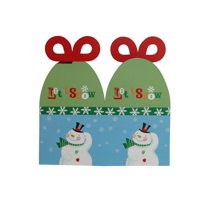 Snowman Small Folded Box