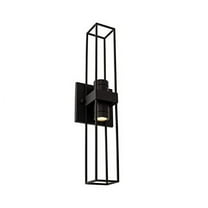 Kalco 405022Mb Eames 2 Light 19" Tall Ada Led Outdoor Wall Sconce - Black