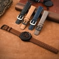 thumbnail image 5 of Fullmosa Watch Bands, Quick Release Leather Watch Band Strap - Burnished Leather Watch Band Vintage Wristband 18mm 20mm 22mm 24mm, 5 of 7