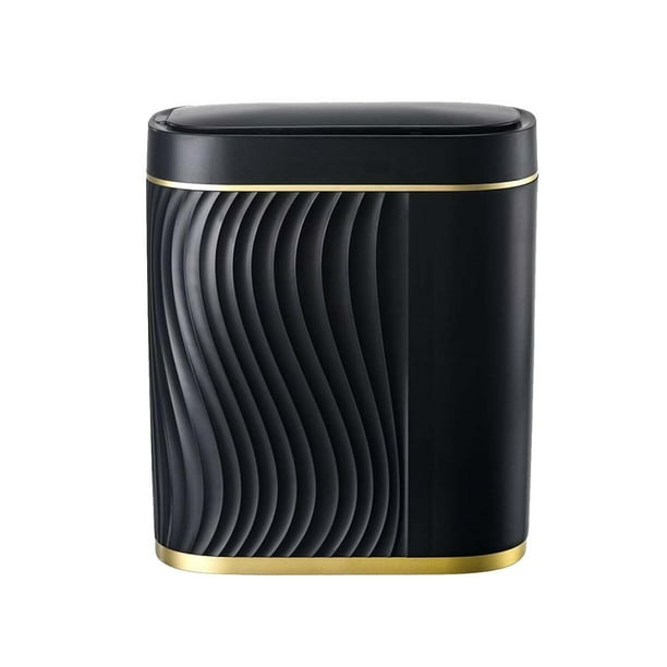 Botes de Basura,8L Cubo De Basura Automático Con Sensor Para Baño,Cubo de Basura de Plástico,Botes de Basura Inteligente,inteligente con tapa,para Inodoro