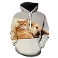 thumbnail image 3 of Sudadera con capucha con gráfico de perro de montaña de Berna para hombre, ropa con estampado 3D de perrito lindo, novedad en sudaderas con capucha para mujer, moda Harajuku y2k, 3 of 5