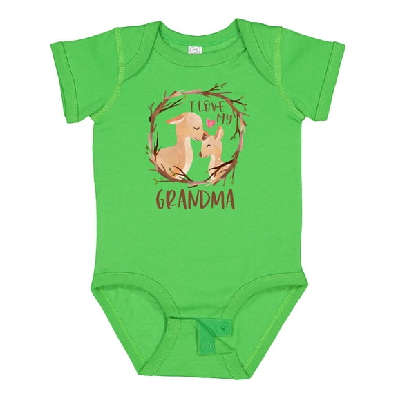 Inktastic I Love My Grandma Boys or Girls Baby Bodysuit