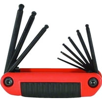 Eklind Tool 5/64" to 1/4" SAE Ergo Fold 9 in 1 Ball End Hex Key Set 1 pc.