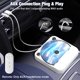 thumbnail image 5 of Reproductor de CD portátil DDup para auto, USB, AUX, anti-saltos, Plug & Play, 5 of 8