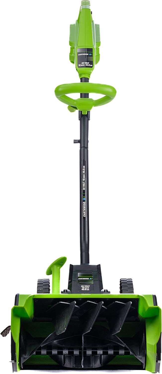 Earthwise SN74016 40V Lithium Battery Operated Ion Cordless 16" Snow Shovel with Brushless Motor - image 4 of 10