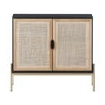 thumbnail image 2 of Sunpan Avida 37.5" Modern Wood MDF and Iron Sideboard in Black, 2 of 5