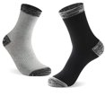 thumbnail image 2 of TELOLY 4Pairs Running Socks,Sweat-Wicking Fibers Running Socks Womens,Keeps Feet Dry and Fresh Ankle Socks,Gray, 2 of 5
