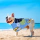 thumbnail image 5 of Chaleco con estampado de surf de verano de 2 piezas para perros, ropa para mascotas, estilo fino, ropa para perros pequeños de leche, cachorros de osito de peluche, bichón de verano, 5 of 5