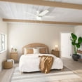 thumbnail image 4 of Hunter - Anisten Indoor Low Profile Ceiling Fan With Light, 52-inch, Fresh White, Modern-style, 3-speed WhisperWind Motor, 52835, for Living Rooms, Bedrooms, 4 of 15