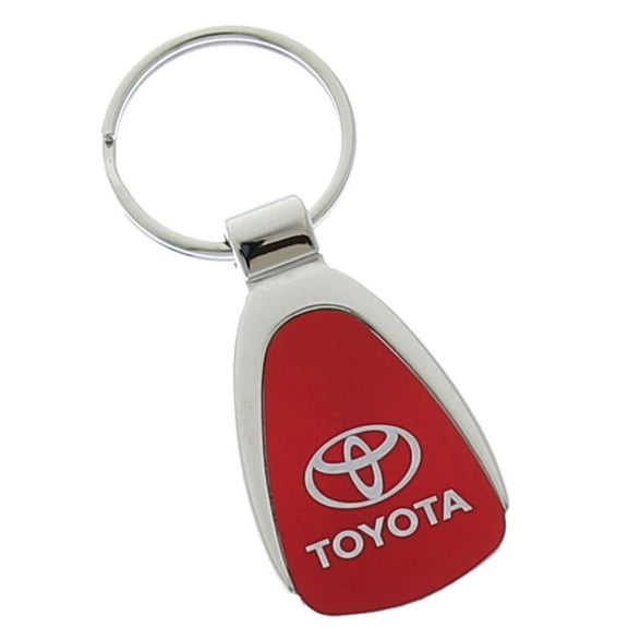Toyota Tear Drop Key Ring (Red)