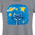 thumbnail image 3 of Pete The Cat - Imagination Space Dream - Women's Short Sleeve Graphic T-Shirt, 3 of 6