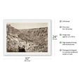 thumbnail image 2 of Crow Native Overlooking Black Cañon - North American Indians - Vintage B&W Historical Photograph by Edward S. Curtis c.1905 - Japanese Unryu Rice Paper Art Print 24 x 32 in, 2 of 4